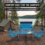 Outdoor 4-Piece Folding Chair and Table Set – Perfect for Camping and Picnics - 2