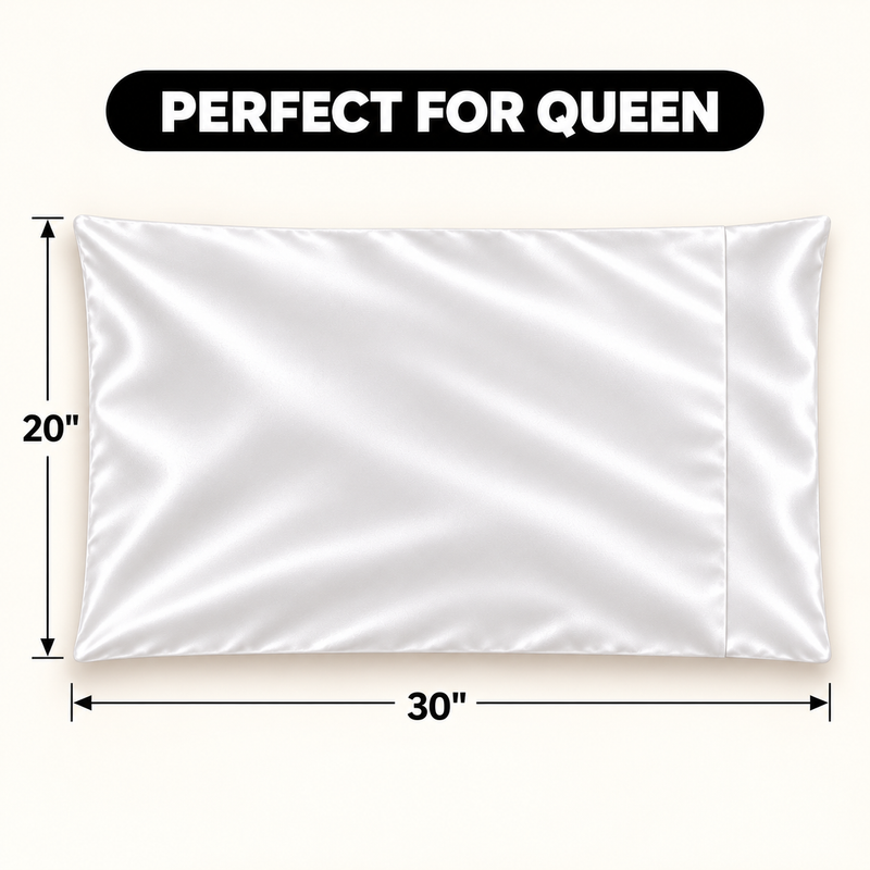 Mulberry Silk Pillowcases, Set of 2 – Standard, Queen & King - 2