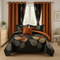 LuxeBreeze 9-Piece All-Season Microfiber Bedding & Curtain Set