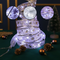 1pc New Years Christmas Lights; New Years Christmas Decoration Golden Christmas Ribbon Fairy Lights
