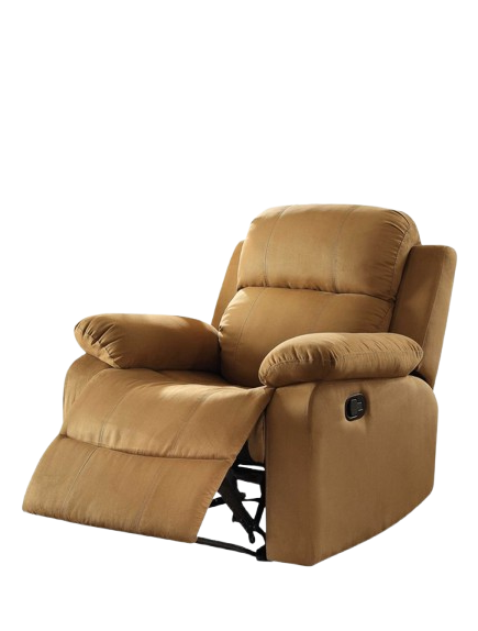 36" Brown Microfiber Recliner