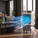 3-in-1 Evaporative Air Cooler Tower Fan with Remote Control - 2