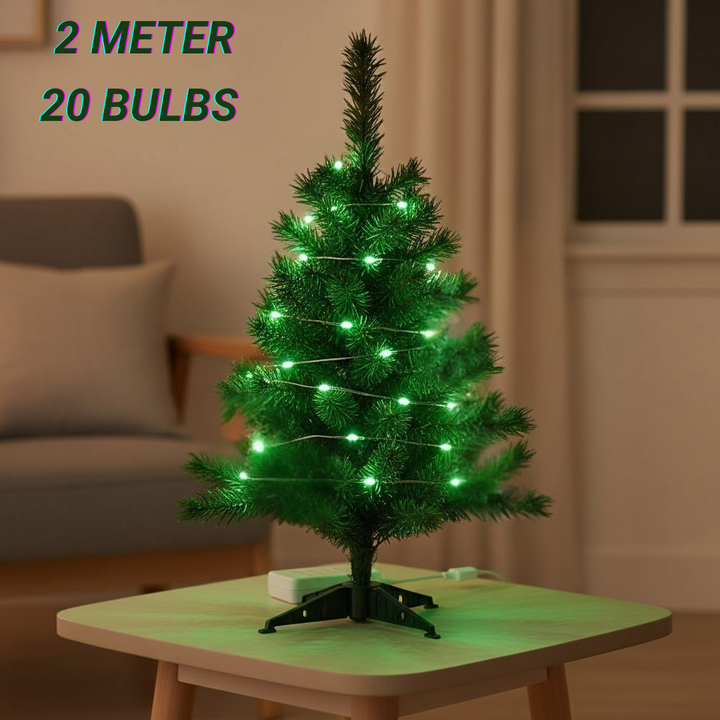 Usb Bluetooth Light String Mobile Phone App Smart Copper Wire Light String Christmas Decoration Light String