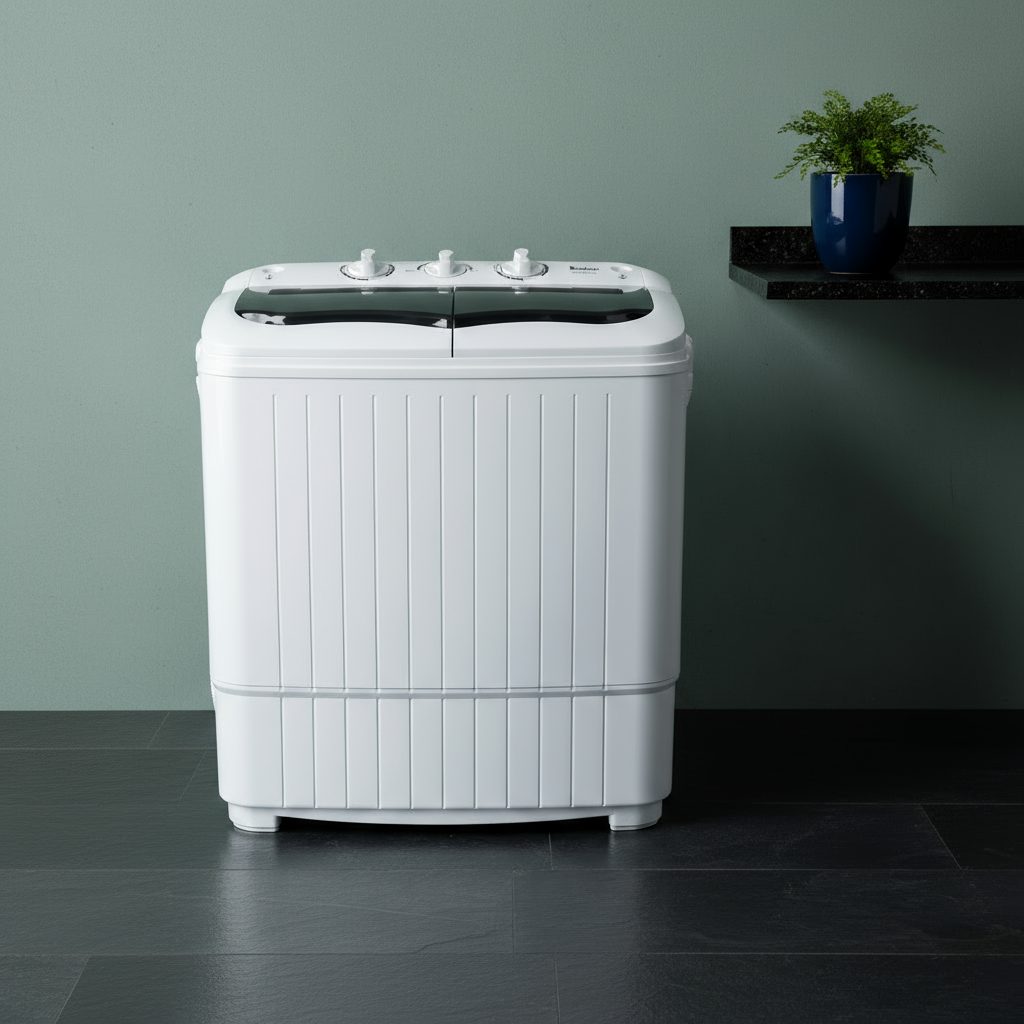 Automatic Gray Cover Washing Machine