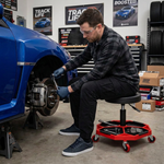 360° Swivel Pneumatic Mechanic Stool — 300–330 lbs Capacity, Padded Seat | Trufairs - 2
