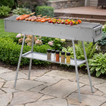 PORTABLE CHARCOAL HIBACHI GRILL – COMMERCIAL-QUALITY FOLDABLE BBQ GRILL FOR CAMPING, BACKYARD & OUTDOOR COOKING - 2