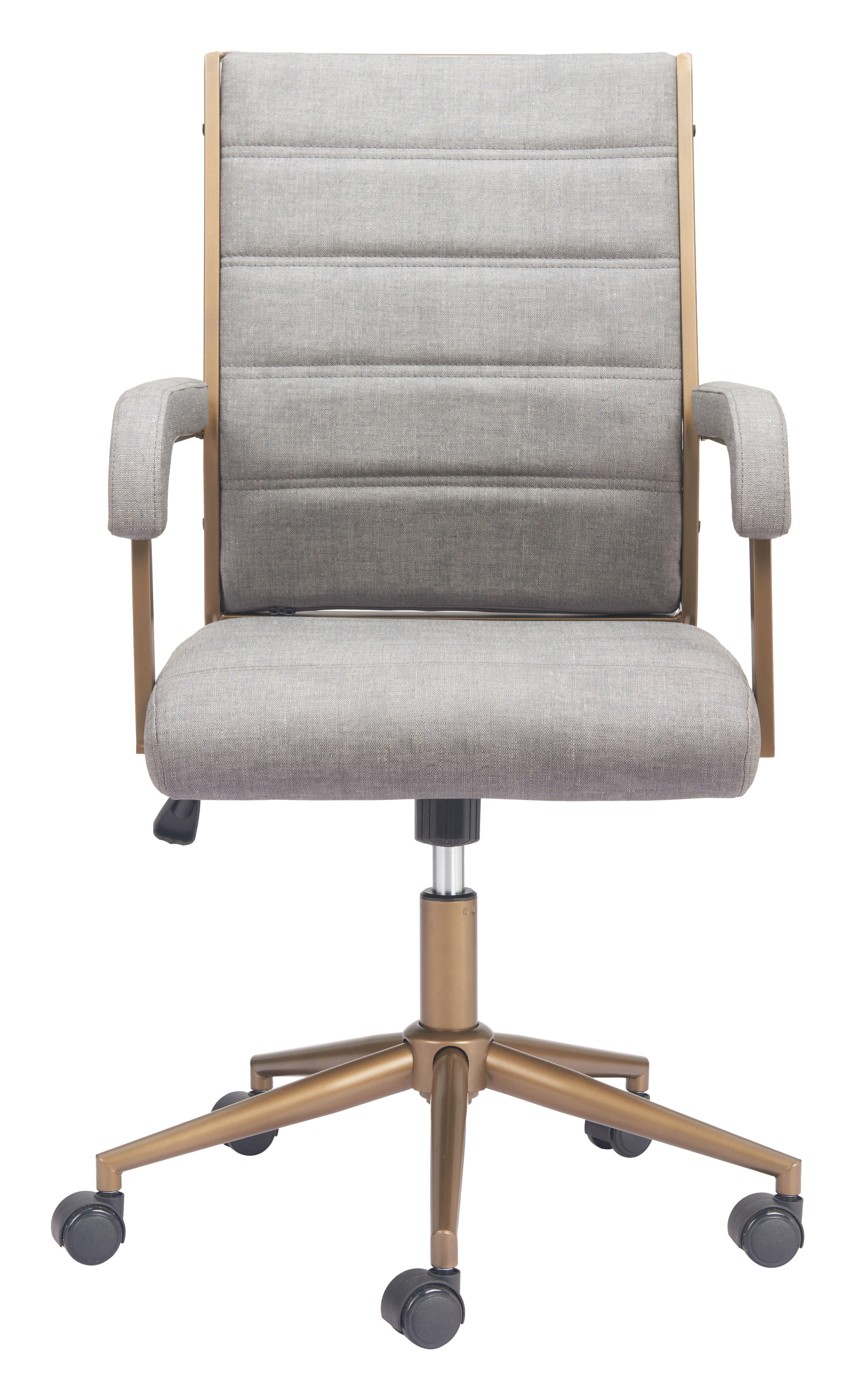 Auction Office Chair Gray