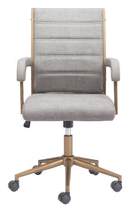 Auction Office Chair Gray