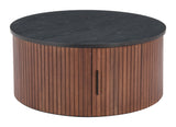 Nejaus Coffee Table Black & Walnut