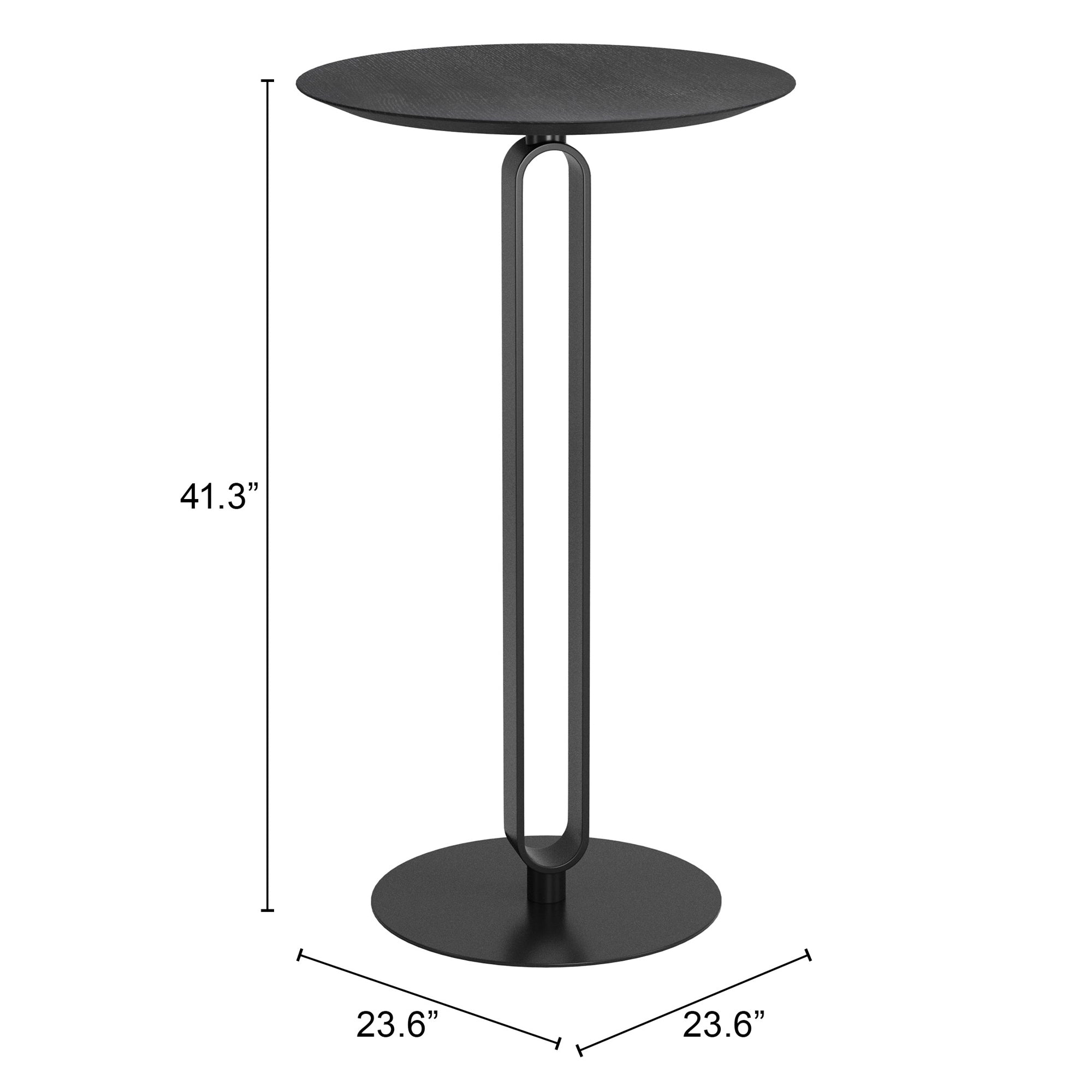 Derry Bar Table Black