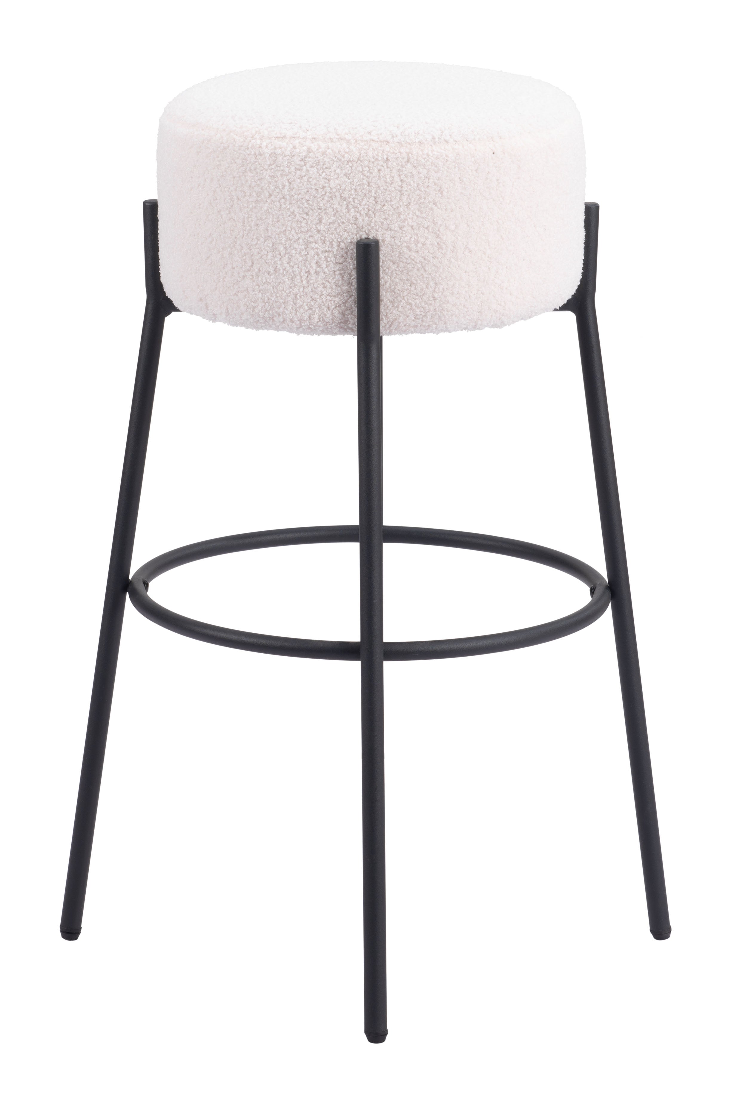 Blanche Barstool (Set of 2) Ivory