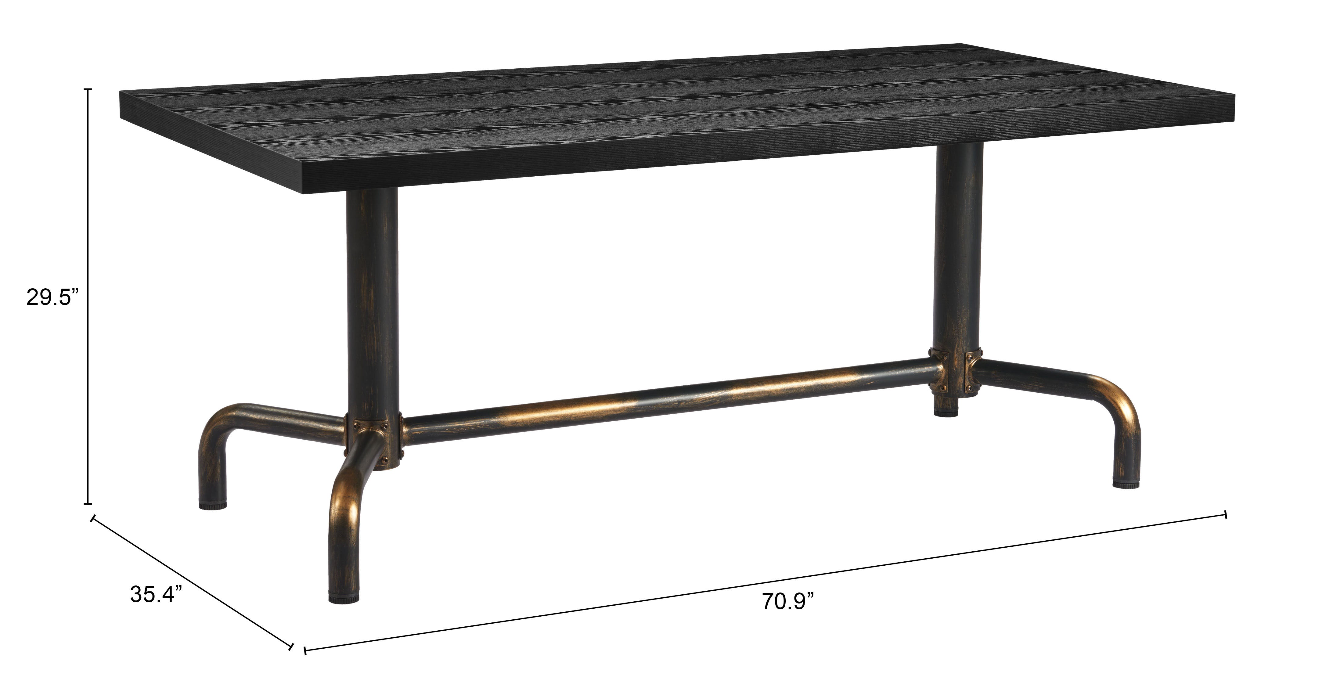 Neum Dining Table Black