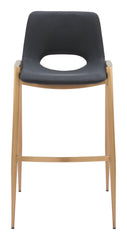 Desi Barstool Black & Gold