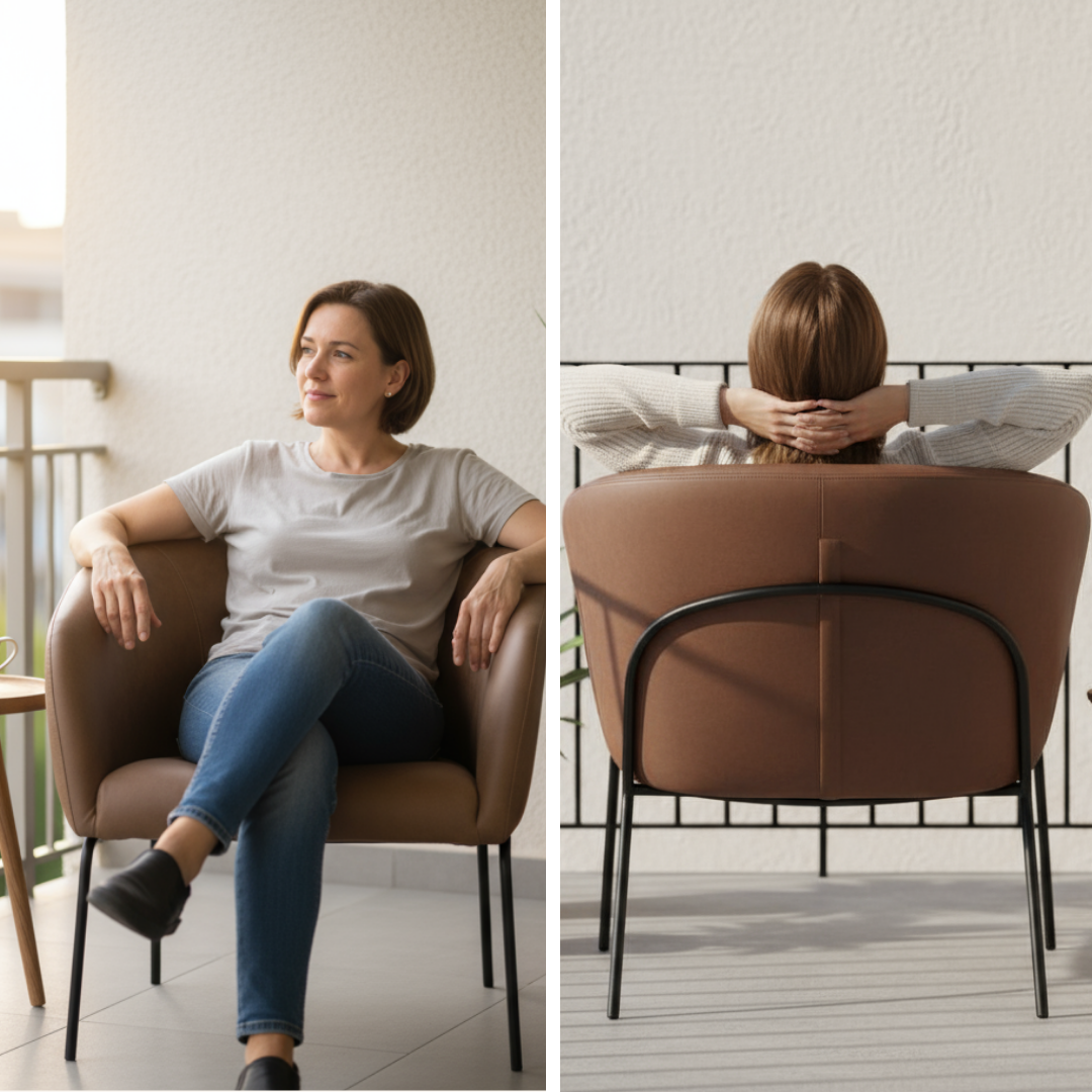QUINTEN ACCENT CHAIR BRN