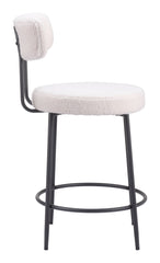 Blanca Counter Stool (Set of 2) Ivory