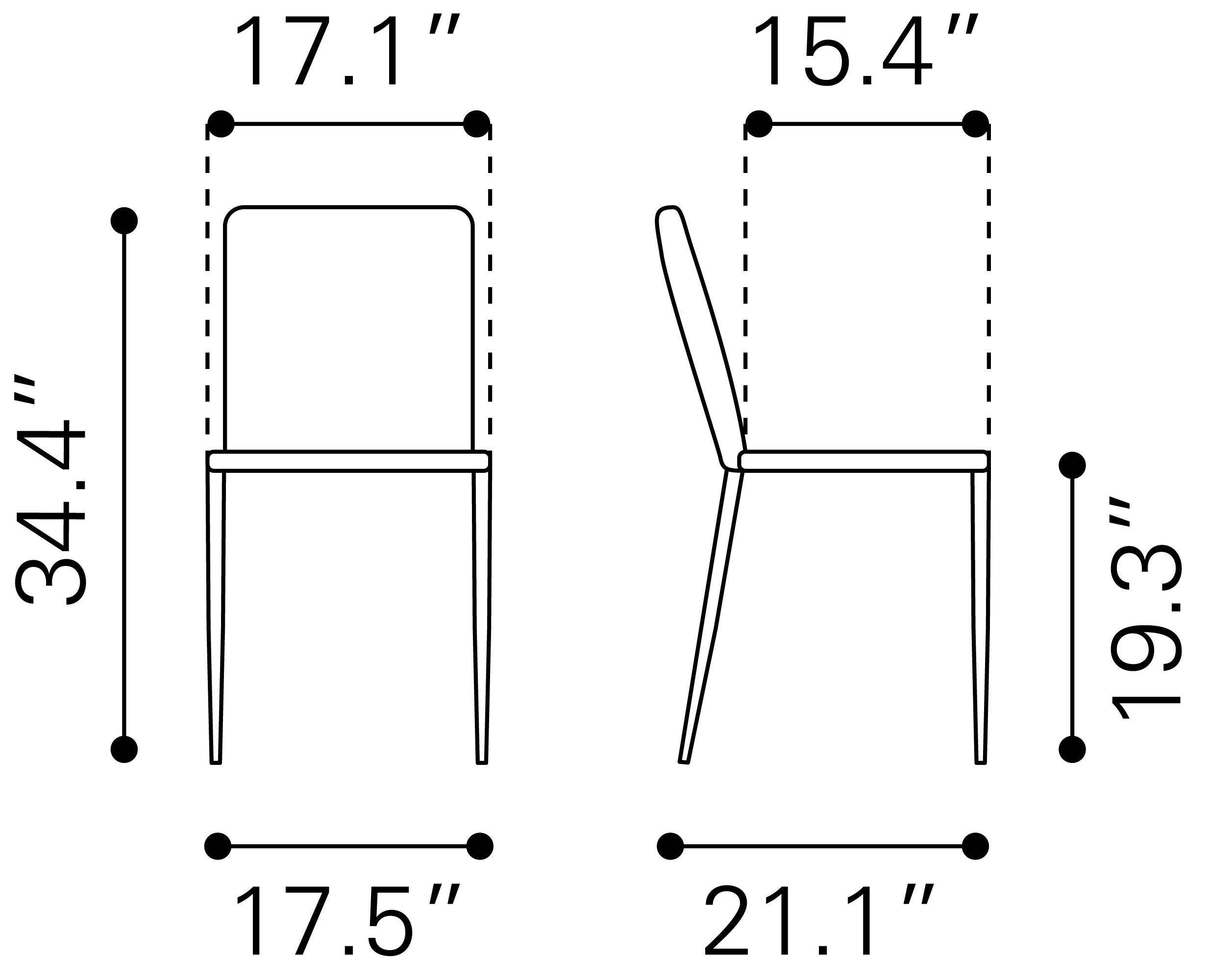 Harve Dining Chair (Set of 2) Beige