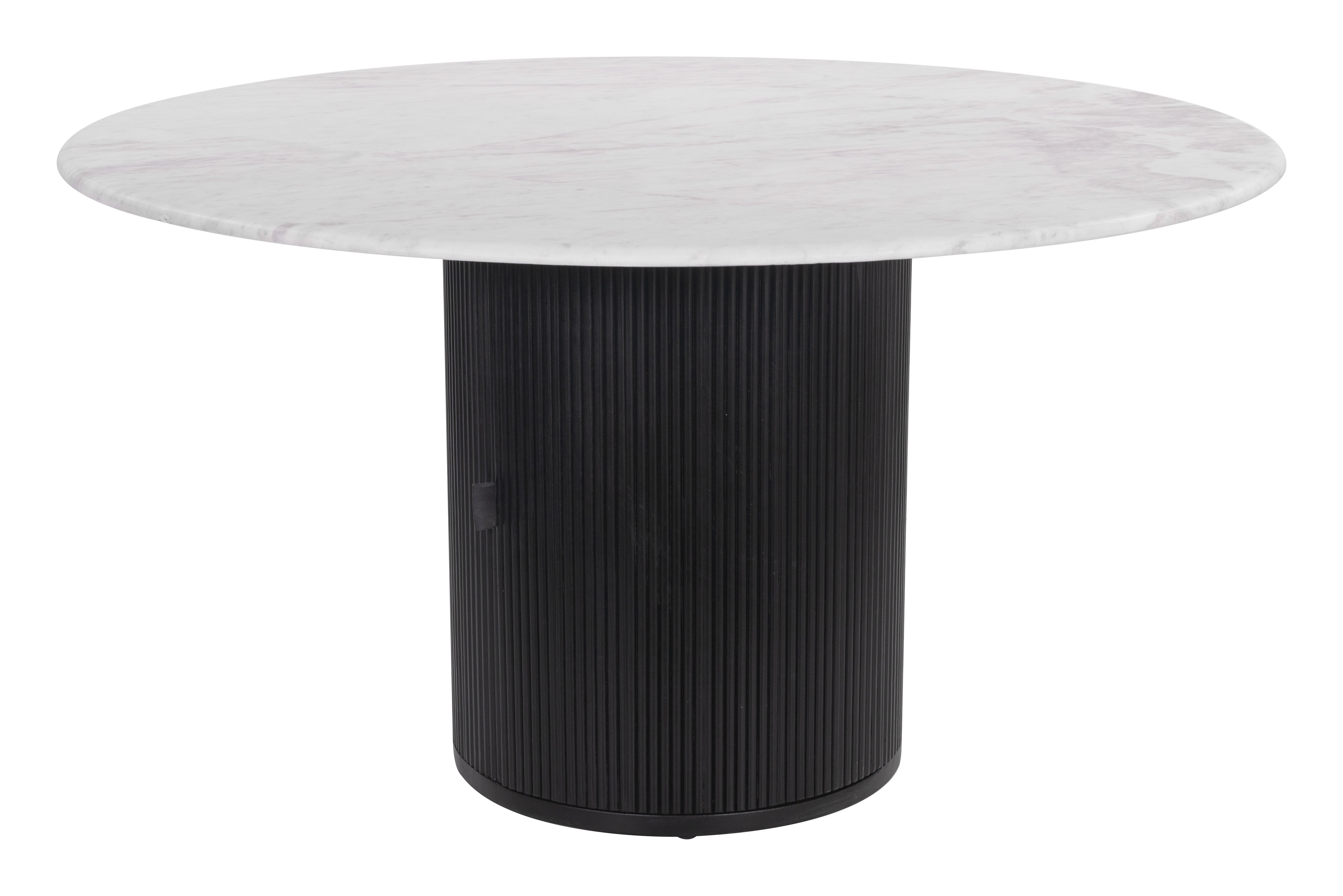 Izola Dining Table White & Black