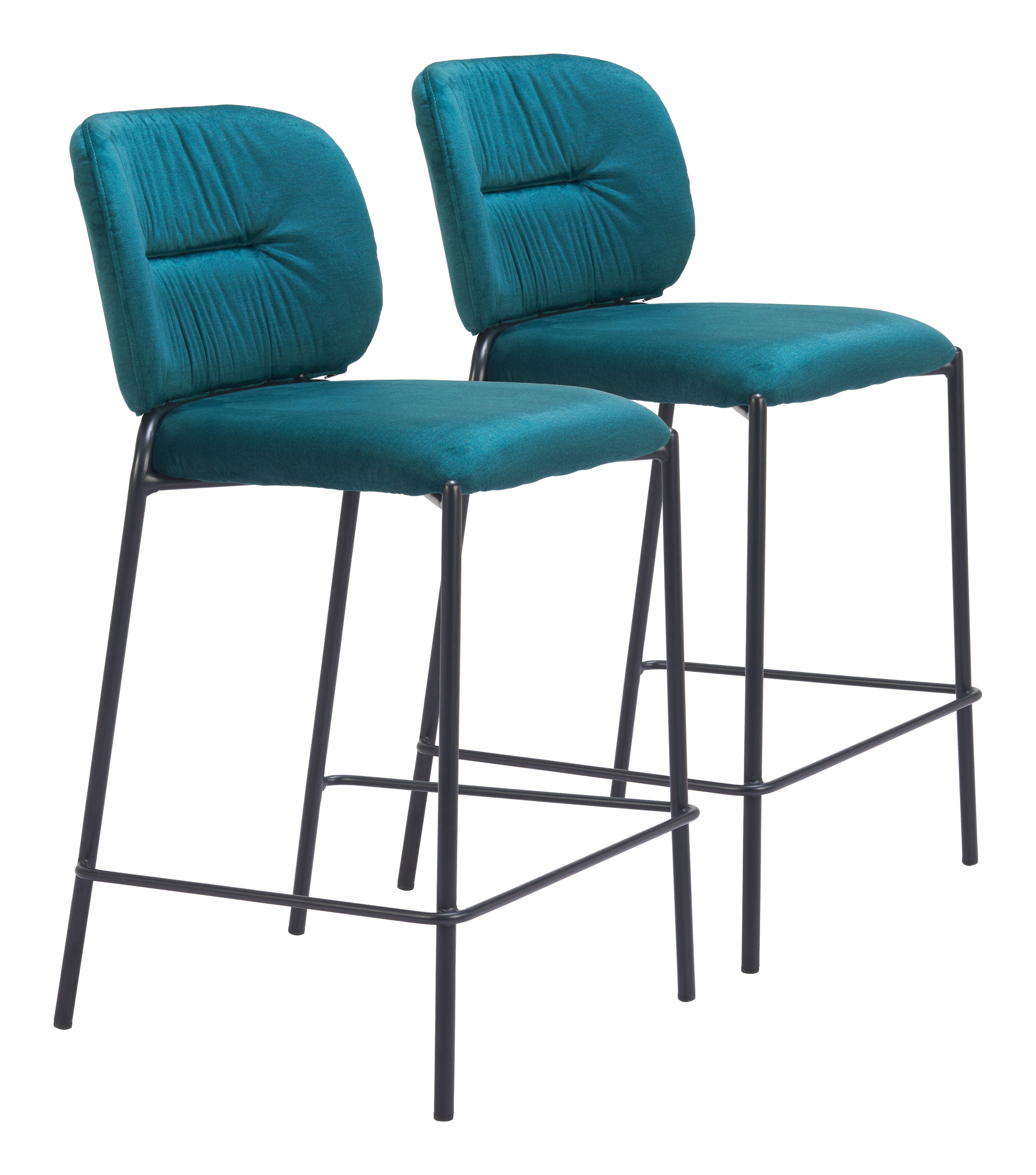 Plat Counter Stool Green