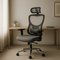 Ergonomic Mesh Office Chair High Back Computer Desk Chair Adjustable Headrest Lumbar Support 3D Armrests Black