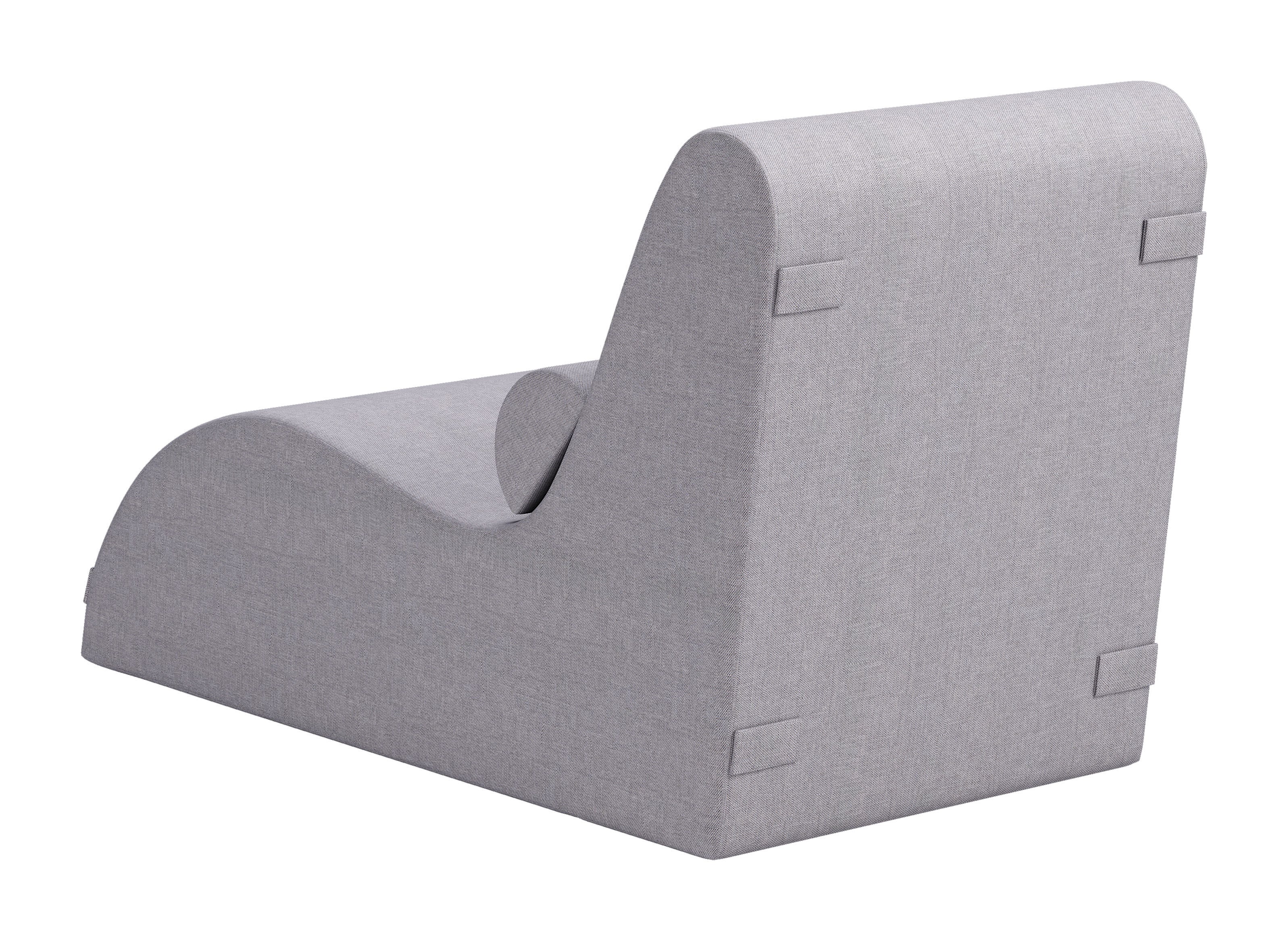 Luanda Lounge Chair Gray