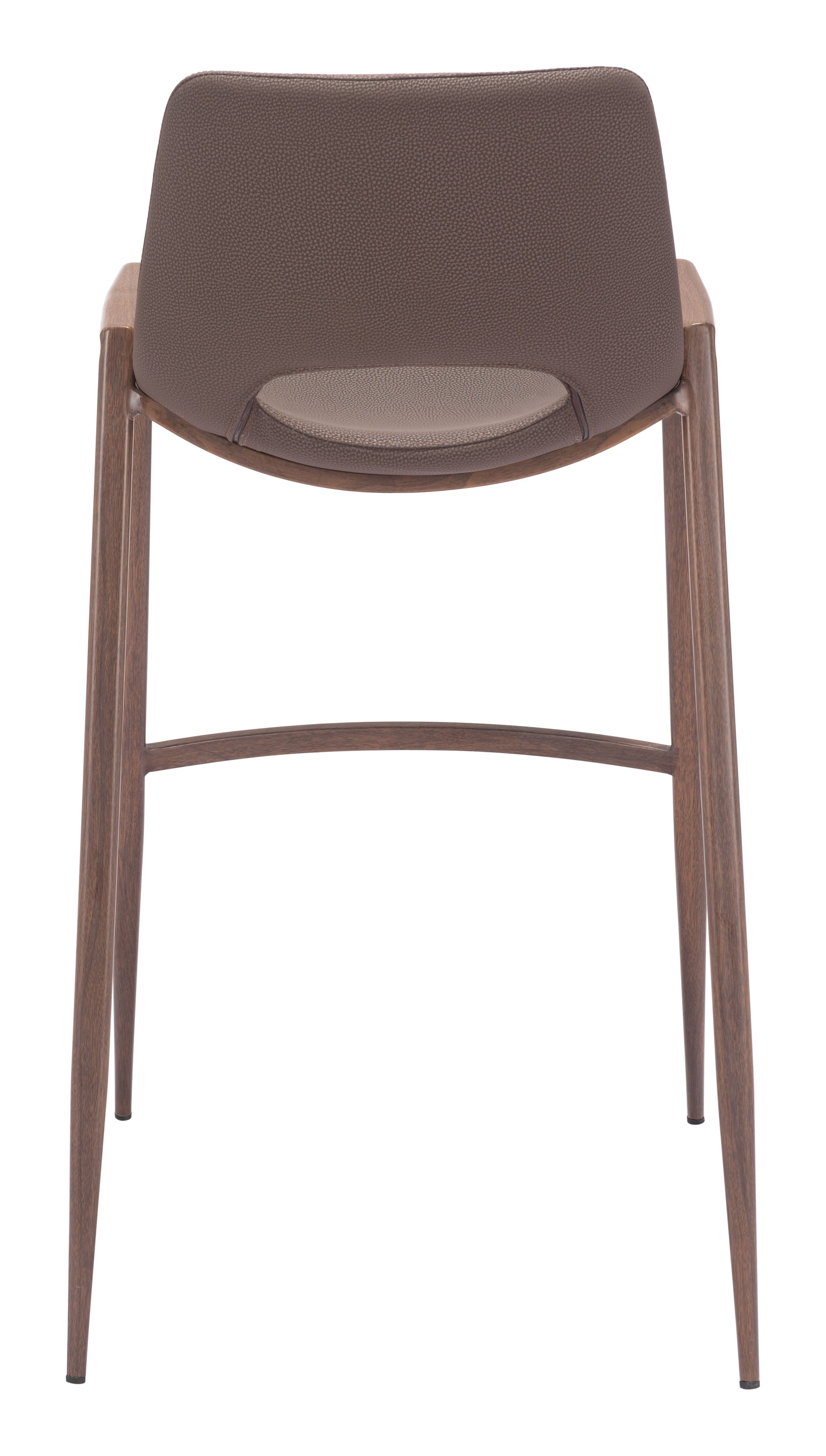 Desi Barstool Brown & Walnut