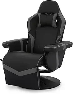 360° Swivel Gaming Recliner Chair