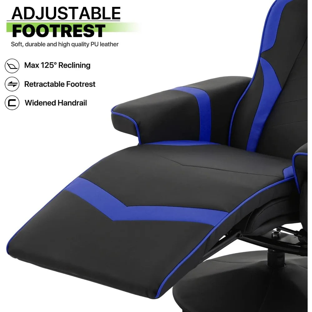 360° Swivel Gaming Recliner Chair