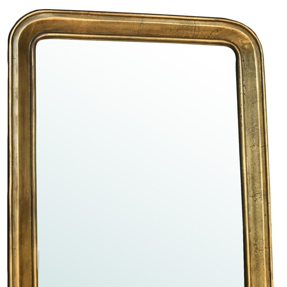 58" Gold Framed Accent Mirror