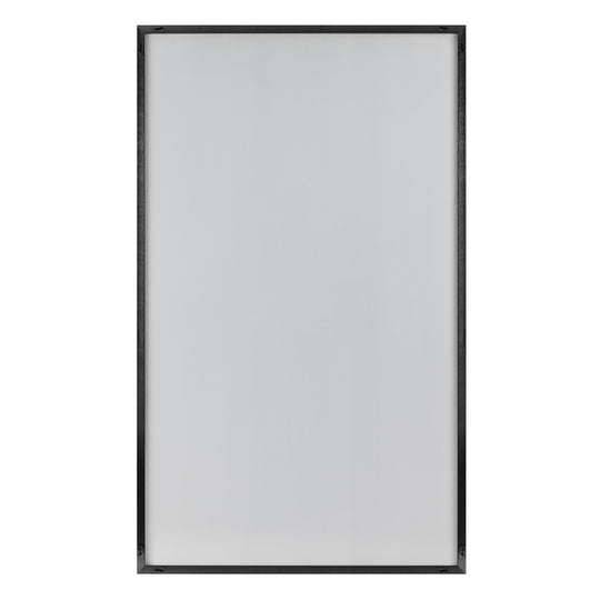 Jumbo Minimal Black Bathroom Vanity Mirror