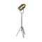 61" Gold LED Floor Lamp With Gold Metal Shade