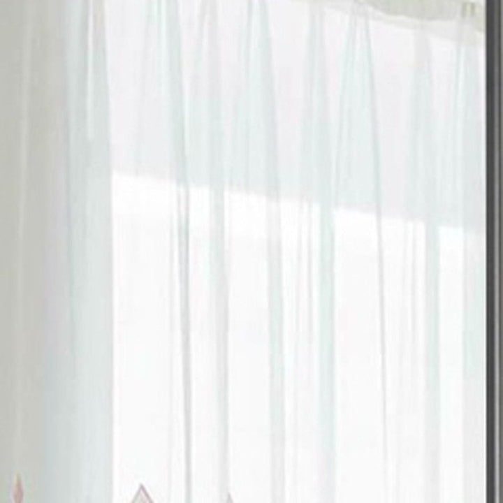 59" Black Metal Framed Freestanding Standing Mirror