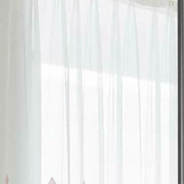 59" Black Metal Framed Freestanding Standing Mirror