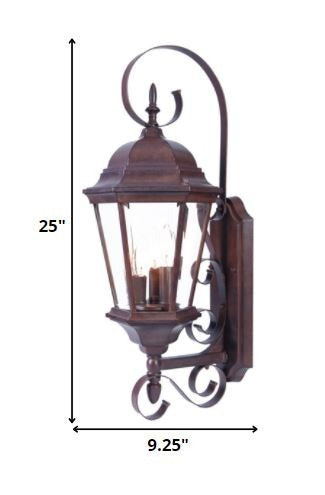 Triple Lantern Swing Arm Outdoor Wall Light – Multi-Source Illumination & Flexible Utility | Designer Sconce | Trufairs