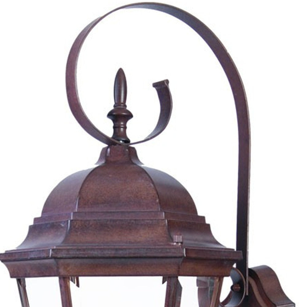 Triple Lantern Swing Arm Outdoor Wall Light – Multi-Source Illumination & Flexible Utility | Designer Sconce | Trufairs
