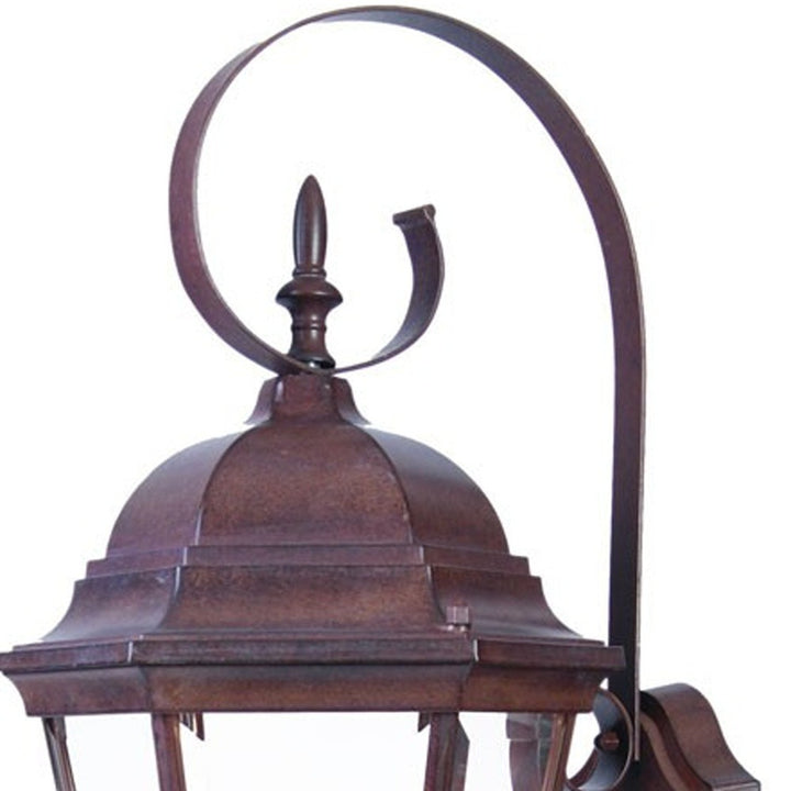 Triple Lantern Swing Arm Outdoor Wall Light – Multi-Source Illumination & Flexible Utility | Designer Sconce | Trufairs