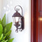 Triple Lantern Swing Arm Outdoor Wall Light – Multi-Source Illumination & Flexible Utility | Designer Sconce | Trufairs