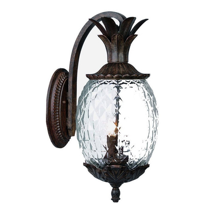 Antique Bronze Pineapple Outdoor Wall Light – Charming Illumination & Classic Elegance | Hanging Fixture | Trufairs