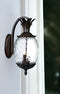 Antique Bronze Pineapple Outdoor Wall Light – Charming Illumination & Classic Elegance | Hanging Fixture | Trufairs