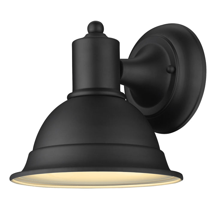 Minimalist Black Aluminum Outdoor Wall Sconce – Sleek, Durable Illumination | Exterior Lighting Solution | Trufairs