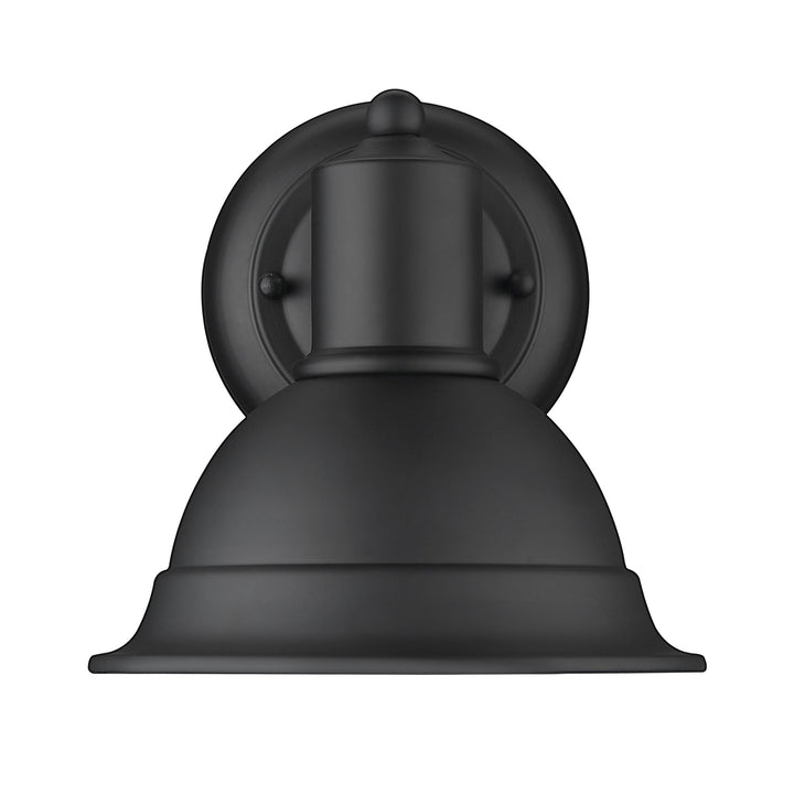 Minimalist Black Aluminum Outdoor Wall Sconce – Sleek, Durable Illumination | Exterior Lighting Solution | Trufairs