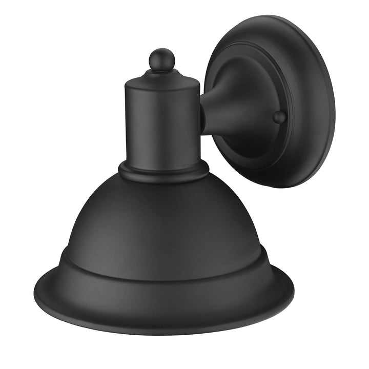 Minimalist Black Aluminum Outdoor Wall Sconce – Sleek, Durable Illumination | Exterior Lighting Solution | Trufairs