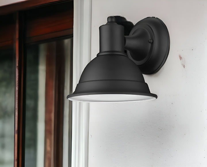 Minimalist Black Aluminum Outdoor Wall Sconce – Sleek, Durable Illumination | Exterior Lighting Solution | Trufairs