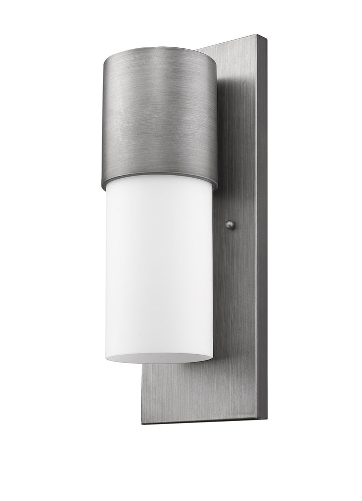 Contemporary Brushed Silver & White Wall Light – Sleek Modern Elegance & Premium Finish | Interior Sconce | Trufairs