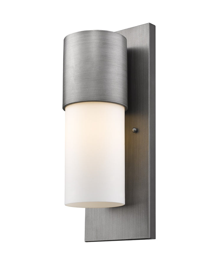 Contemporary Brushed Silver & White Wall Light – Sleek Modern Elegance & Premium Finish | Interior Sconce | Trufairs