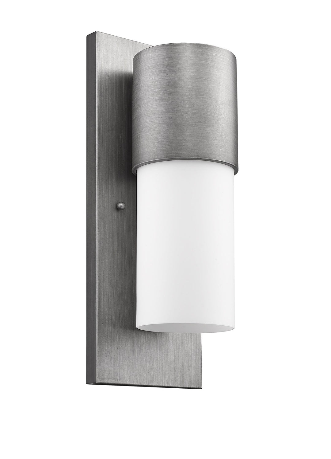 Contemporary Brushed Silver & White Wall Light – Sleek Modern Elegance & Premium Finish | Interior Sconce | Trufairs