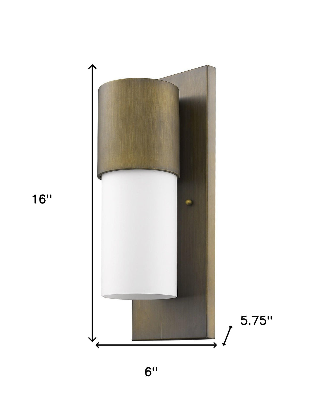 Contemporary Brushed Gold & White Wall Light – Elegant Modern Design & Premium Finish | Interior Sconce | Trufairs