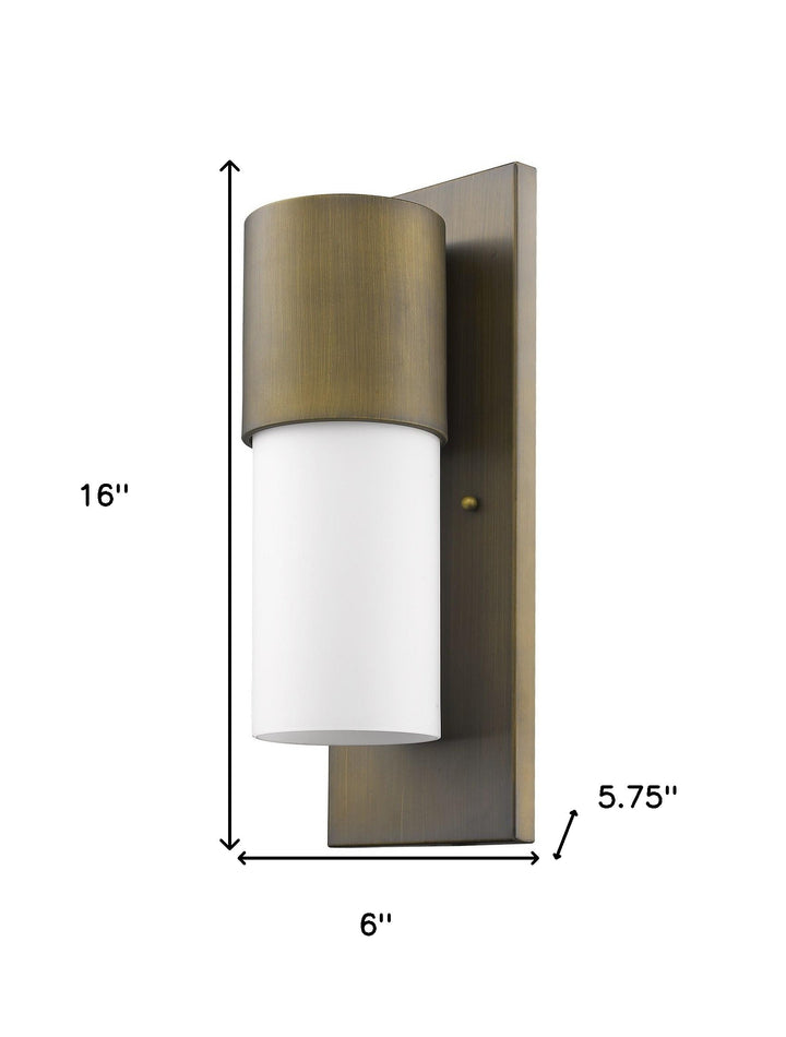 Contemporary Brushed Gold & White Wall Light – Elegant Modern Design & Premium Finish | Interior Sconce | Trufairs