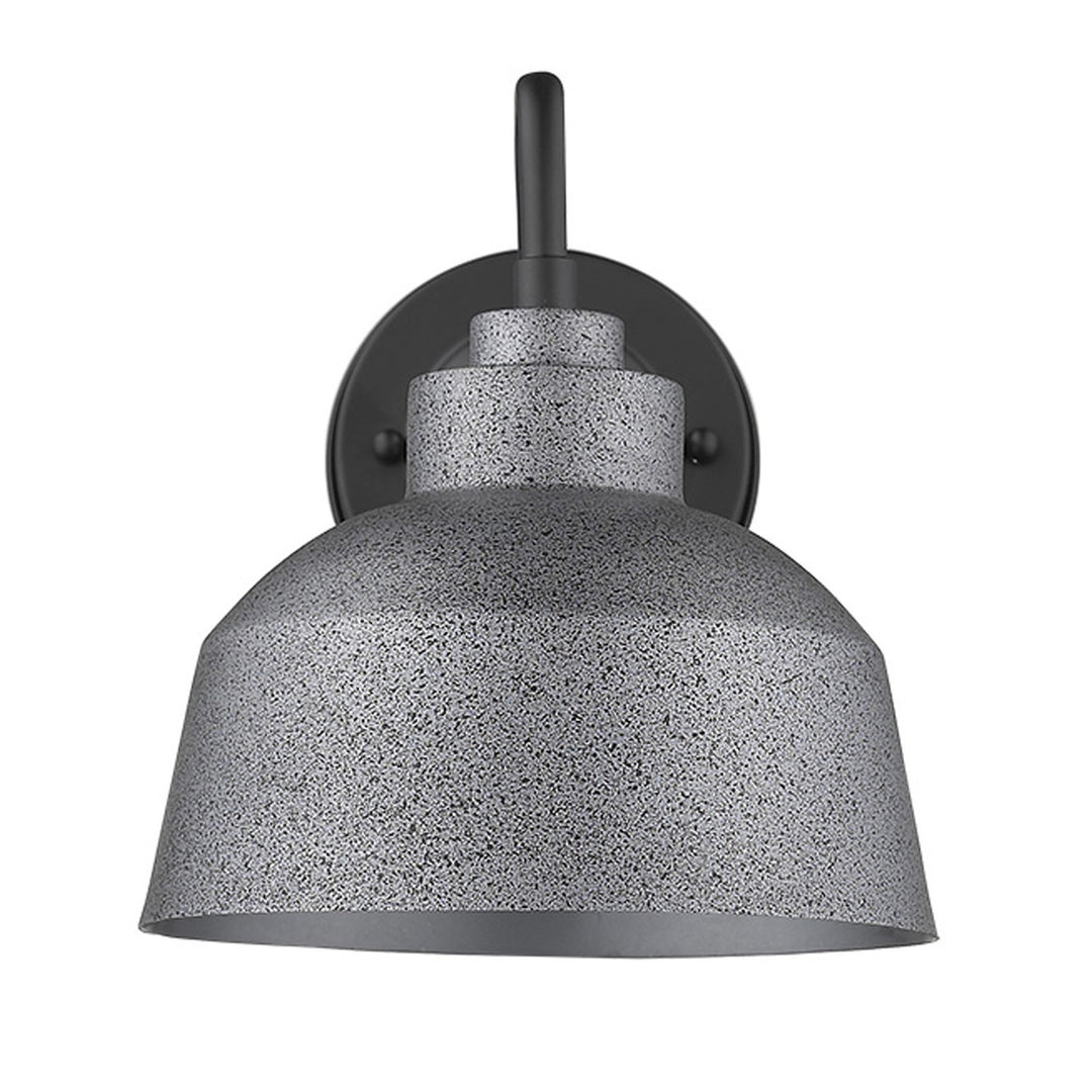 Barnes 1-Light Outdoor Wall Light – Versatile Utility & Modern Gray | Exterior Sconce | Trufairs