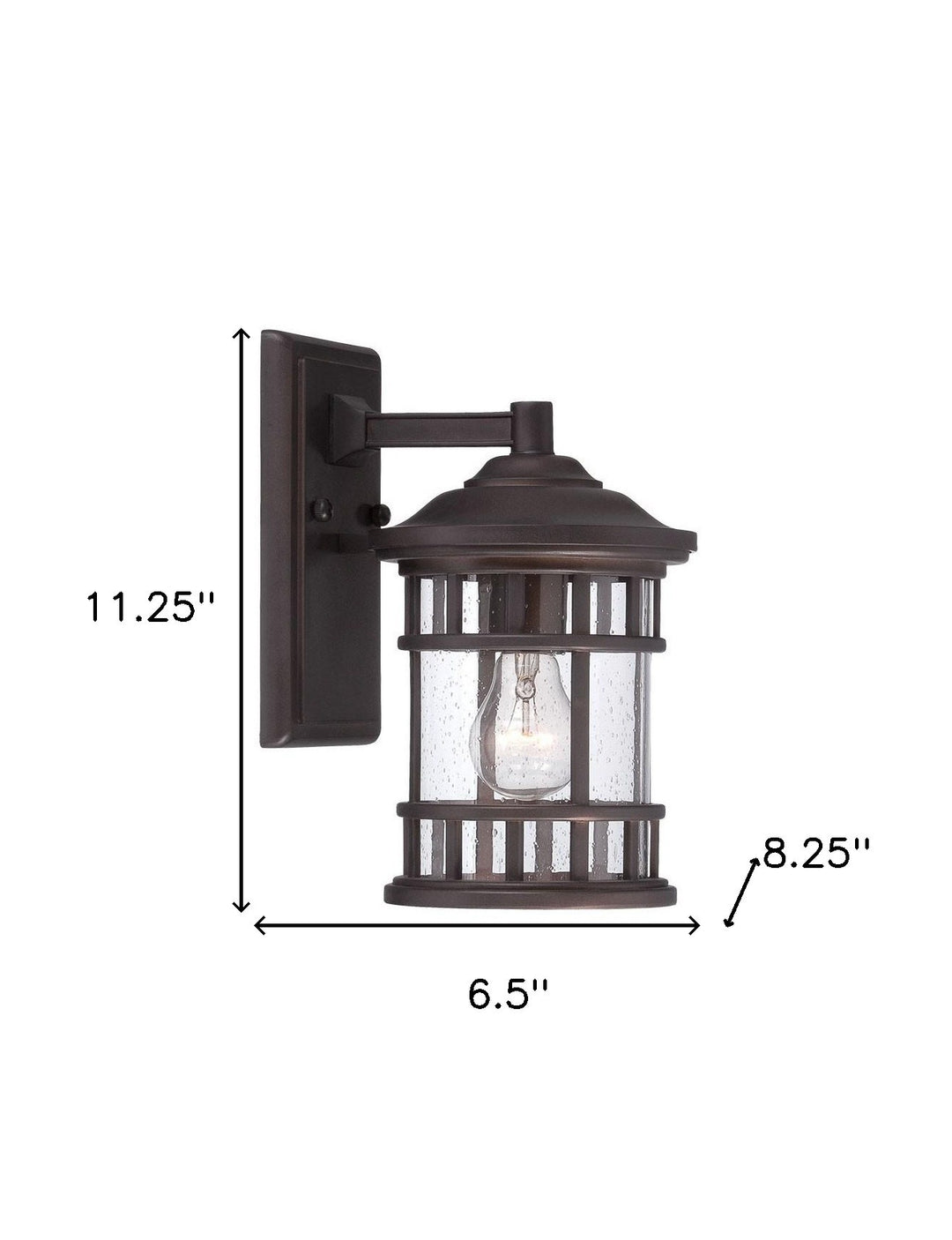 Antique Bronze Canister Outdoor Wall Light – Timeless Elegance & Focused Illumination | Outdoor Sconce | Trufairs