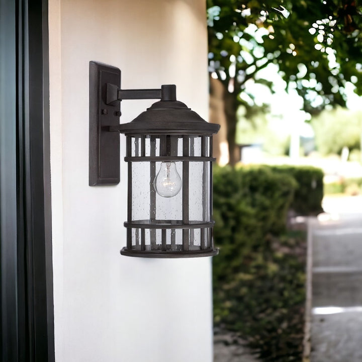 Matte Black Canister Outdoor Wall Light – Modern Simplicity & Resilient Design | Exterior Cylinder Sconce | Trufairs